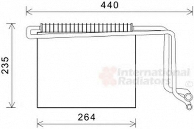VAN WEZEL 3000v563 -  Испаритель, кондиционер